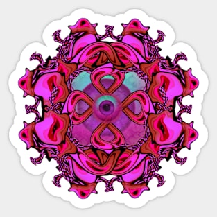 Pink Eye Sticker